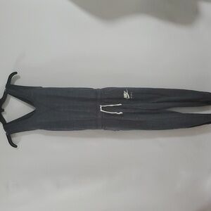 Nike Charcoal Sleeveless Jumpsuit Size Ex Small NWOT